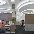 Modern Internet Cafe Internet Cafe 3d model