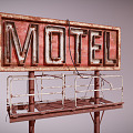 INDUSTRIAL LOFT SIGN SIGN BILLBOARD 3d model