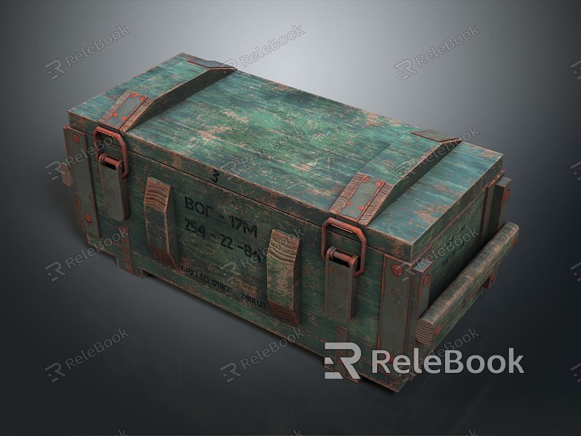 ammunition box arms box arms box military box wooden crate wooden crate old wooden crate wooden crate crate model