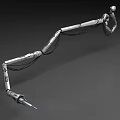 Monitor arm 3d model