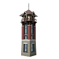 Traditional And Modern Tower Architectural Designs With Pagoda Roofs And Stone Structures