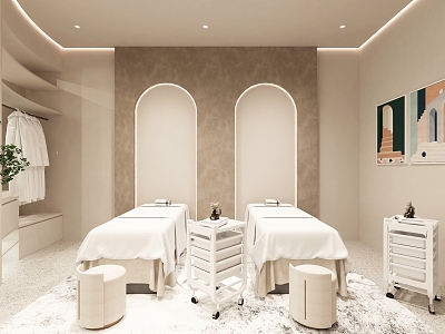 Modern SPA Beauty Salon 3d model