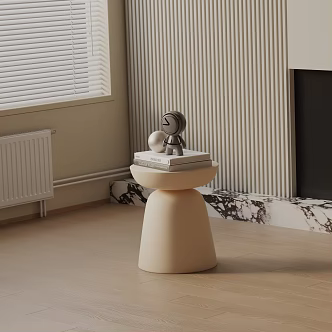 Modern Bedside Cabinet 3d model