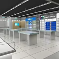 Xiaohu Flagship Digital Store With Bright Interior And Electronic Product Displays
