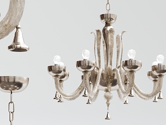 European-style chandelier 3d model