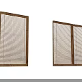 Wooden Slatted Blinds Single And Double Panel Designs For Home Window Decoration