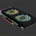 High Performance Graphics Card With Dual Cooling Fans And Efficient Heat Sink Design