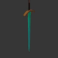 Moonstone Blade 3d model