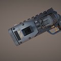 plasma revolver 3d model