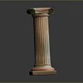 Columns Stone Columns Stone Columns Old Columns Roman Columns Roman Columns Classical Columns Greek Columns 3d model
