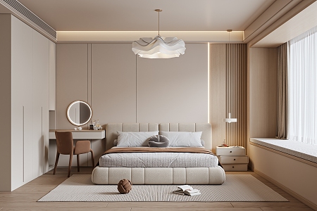 Modern Bedroom 3d model