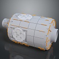 Sci-fi Capsule Space Capsule Hibernation Capsule Freezing Capsule Rest Capsule Rest Capsule 3d model