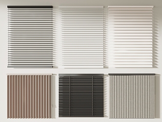 Modern venetian blinds 3d model