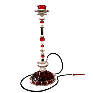 Modern hookah ornaments 3d model