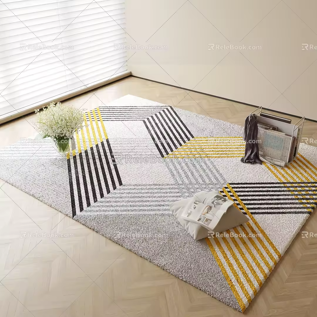 Modern Carpet 3d model