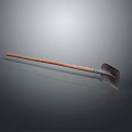 Heavy Duty Hardware Tool Shovel with Metal Blade and Wooden Handle