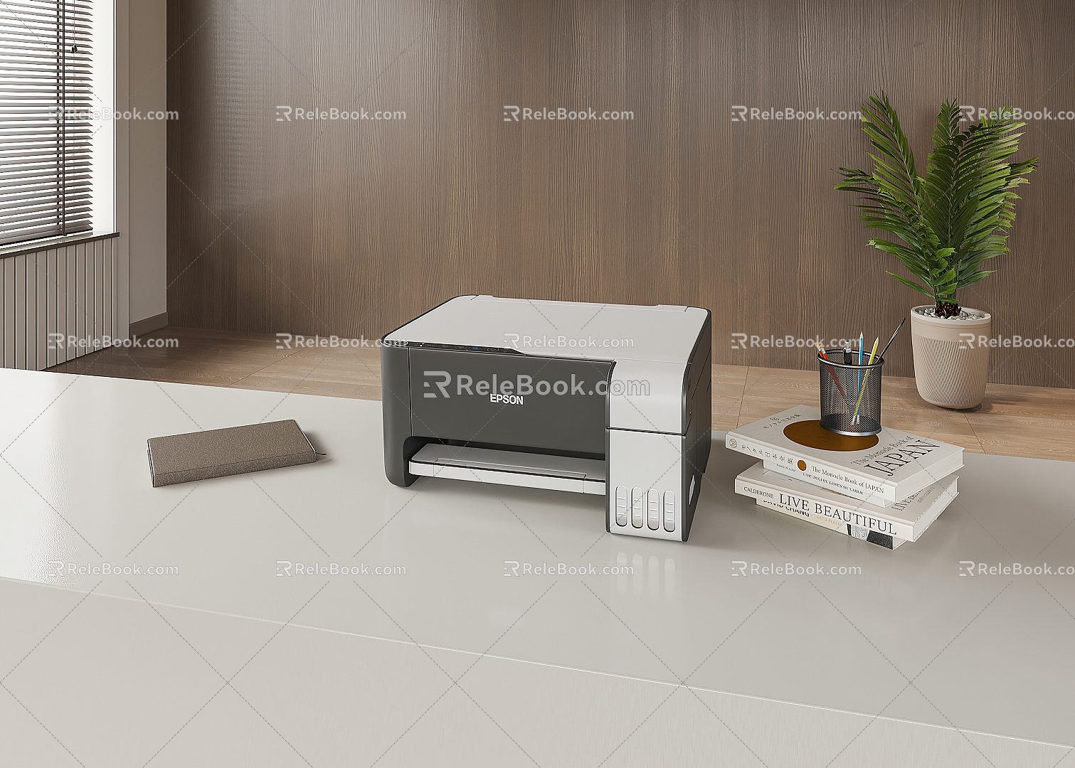 Modern Printer Office Printer 3d model