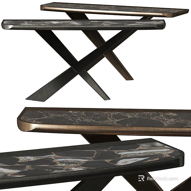 Modern Shower Sauna With Stylish Marble Tables And Crossed Legs 3d model 