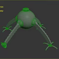 Machine Octopus Machine Octopus Machine Monster Machine Monster Cartoon Monster Machine Dinosaur Monster 3d model