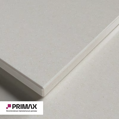 White Building Component With Smooth Surface And Flat Edge Panel 3d model
