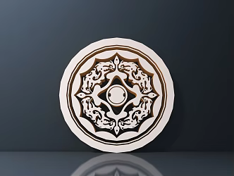 Chinese Carved Hardware Various Carved 3d model