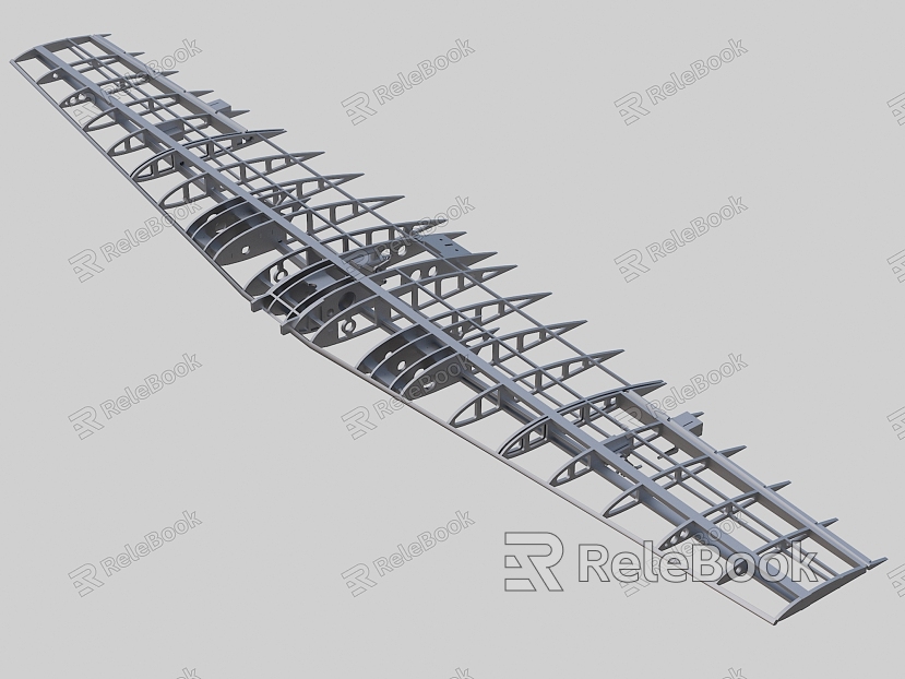 Wing Skeleton Aircraft Skeleton model