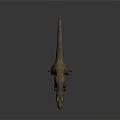 Realistic Tyrannosaurus Rex Standing 3D Model With Sharp Teeth And Small Forelimbs