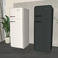 Refrigerator combination 3d model