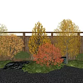 Landscape Tree Big Tree Pu Tree Big Arbor Garden Tree 3d model