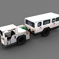 Mine road equipment vehicle 3d model