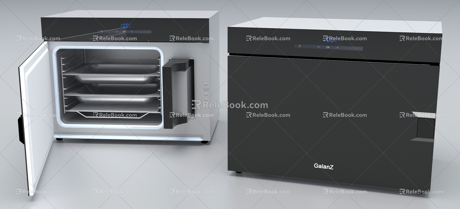 Modern Oven 3d model