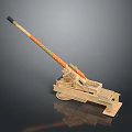 laser tower turret turntable sci-fi tower defense game tower defense sci-fi turret game turret game turret 3d model