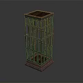 Industrial Equipment With Metal Grid Frame And Tower Structure Design