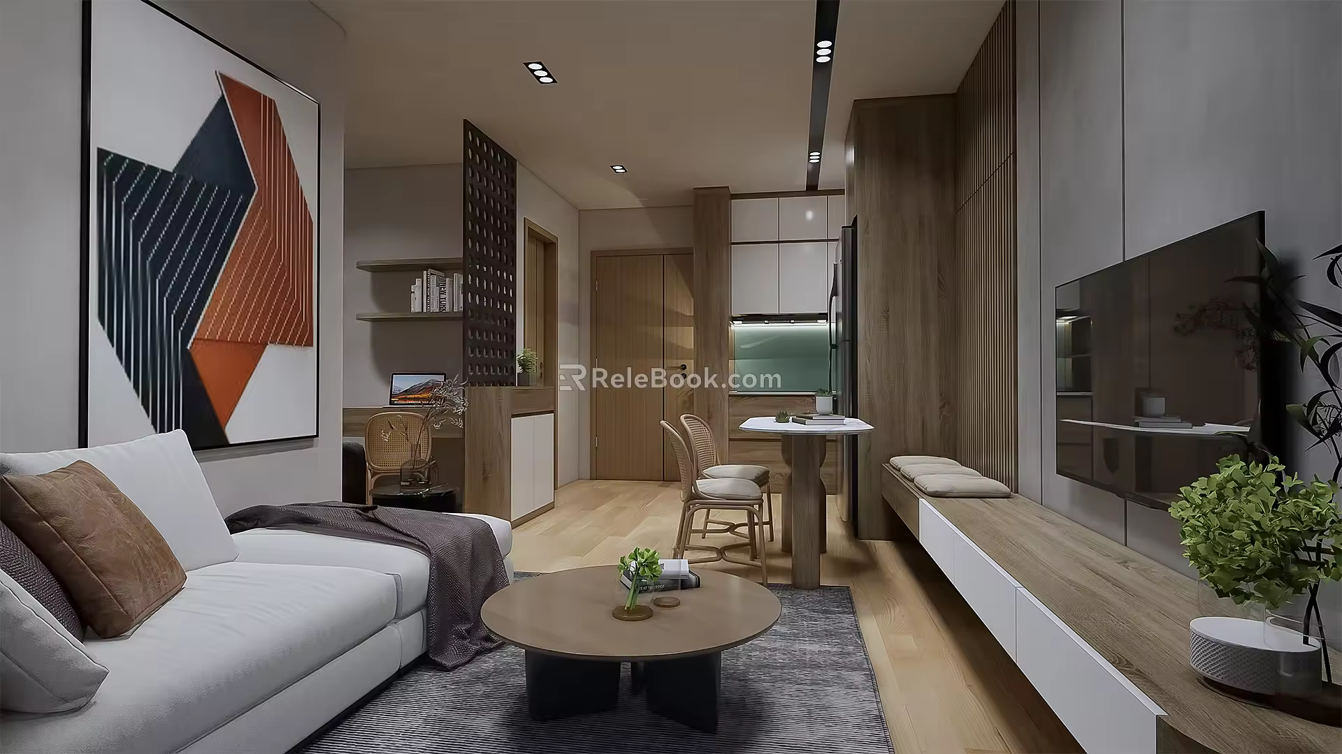 Modern Apartment 3d model