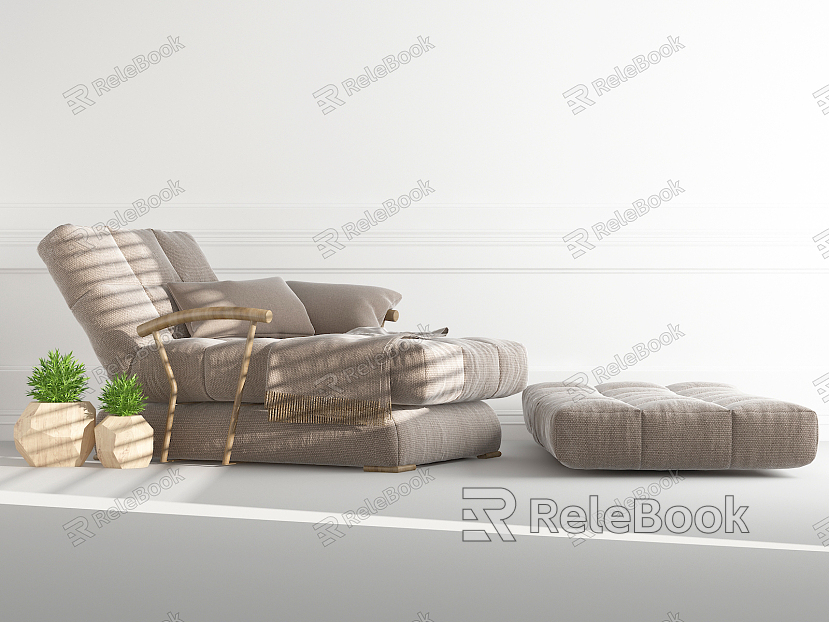 Nordic Recliner Leisure Sofa model