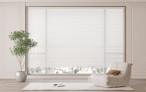 Modern venetian blinds venetian blinds draw blinds 3d model