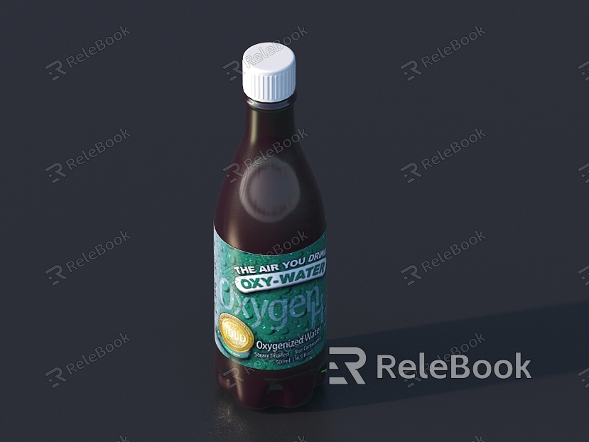 Modern Sauce Bottle model