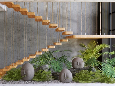 Modern Staircase model