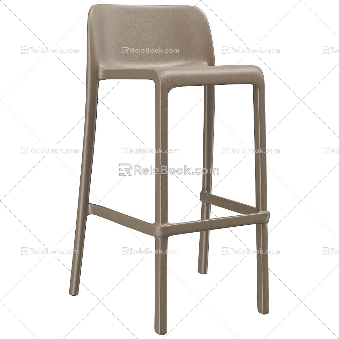 Ezpeleta Bar Chair 3d model