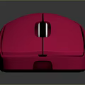 Modern Pink Wireless Computer Mouse With Ergonomic Design And Smooth Surface Grip 3d model