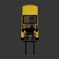 Yellow Heavy Duty Industrial Forklift For Warehouse Material Handling Operations
