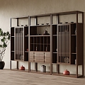 New Chinese Antique Rack 3d model