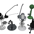 Modern Microphone Mike 3d model