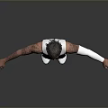 Man in White Timberwolves Jersey Number 12 with Arm Sleeves and Outstretched Arms