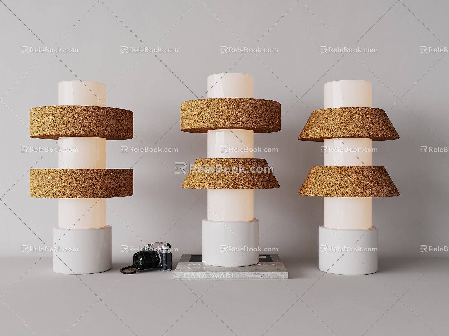 Quiet Ancient Vintage Table Lamp 3d model