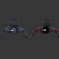 Modern robot aliens 3d model