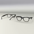 Daily Necessities Black Frame Sunglasses With Gray Lenses And Hollow Out Design