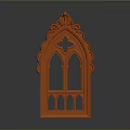 windows old windows old windows vintage windows antique windows classical windows vintage windows gatehouse 3d model