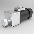 Industrial equipment 1179 Industrial reducer 3d model