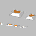 Modern Sleek Downlights And Spotlights With Recessed Design For Home Lighting